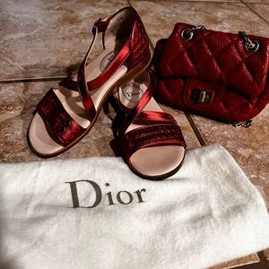 Dior shoes size 28 or US size 11 and red bad